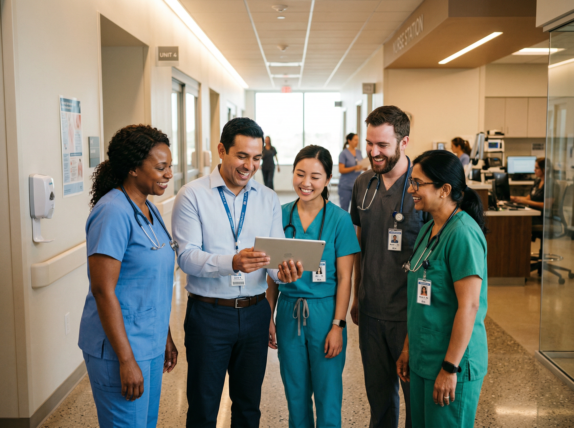 Healthcare team collaboration